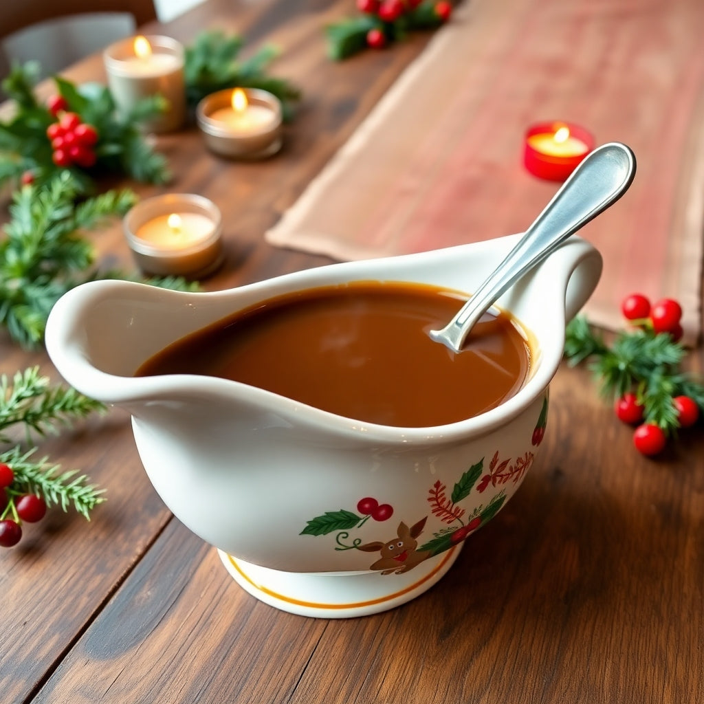 Gravy especial navideño Demi-glace (1 litro)