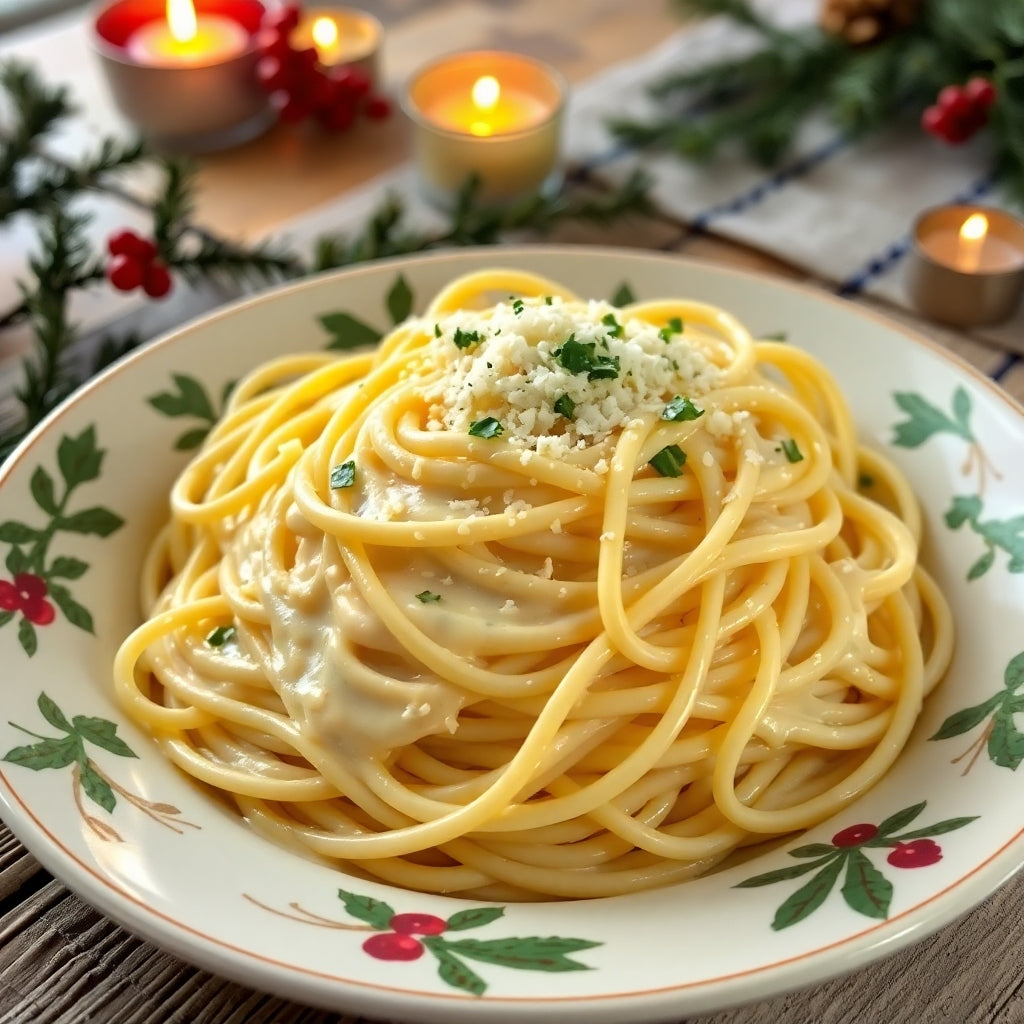 Espagueti Alfredo (1 litro)