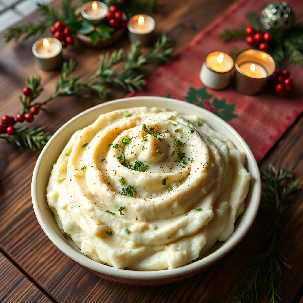 Pure de papa a las finas hierbas (1 litro) - Parte de paquete