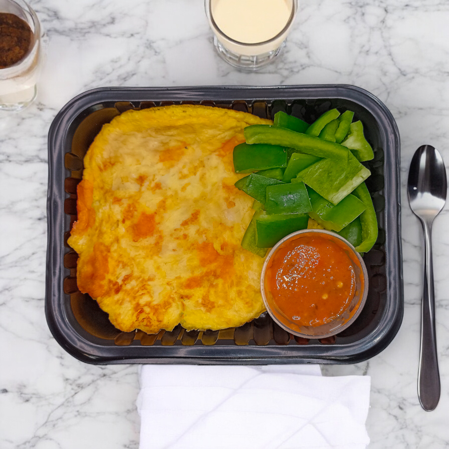 Tortilla de Tres Quesos y Tocino