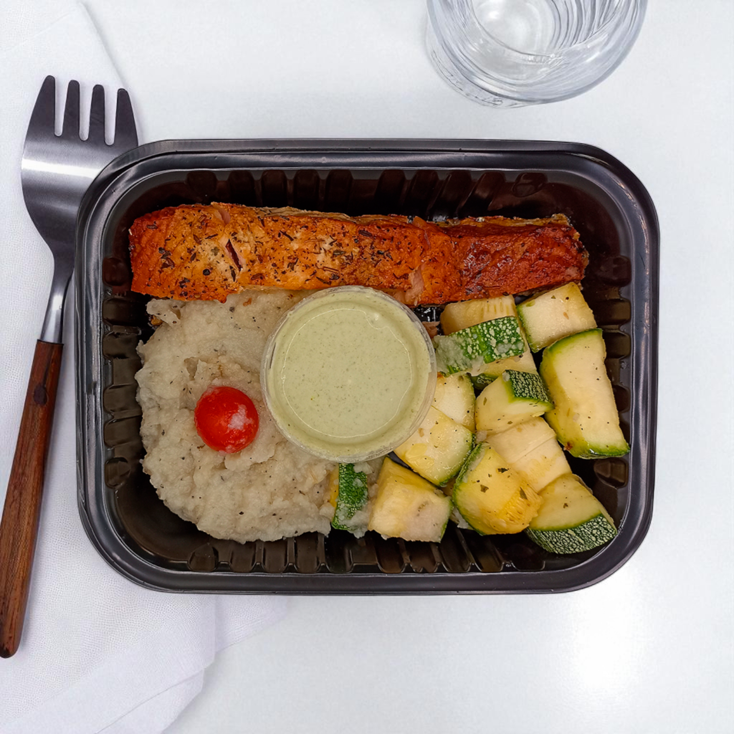 Salmón en Crema de Queso