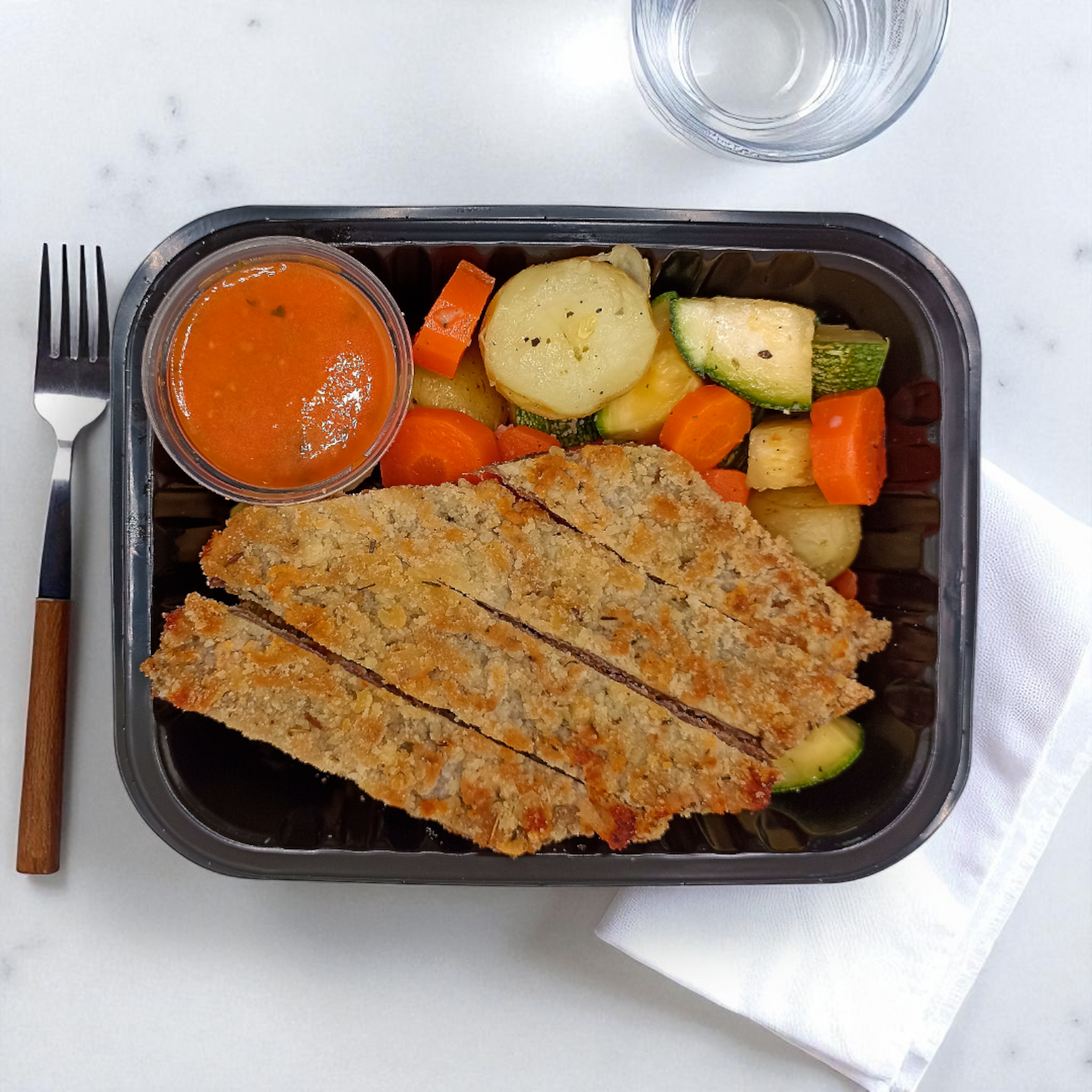 Milanesa de Res con Toque Pesto
