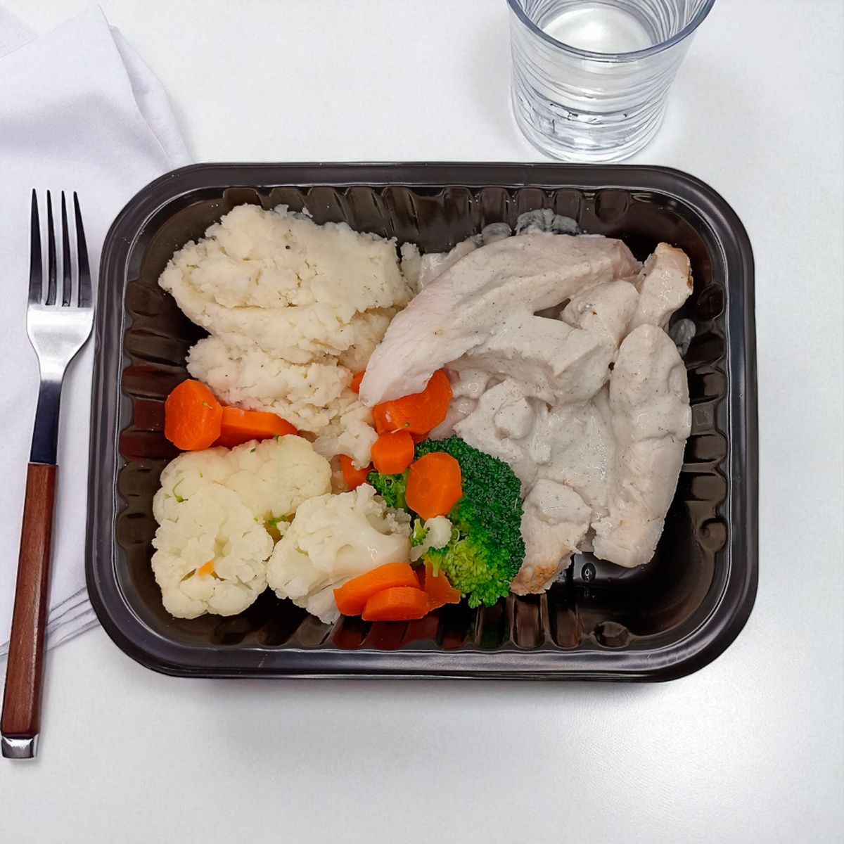 Fajitas de Pollo en Crema de Champiñón