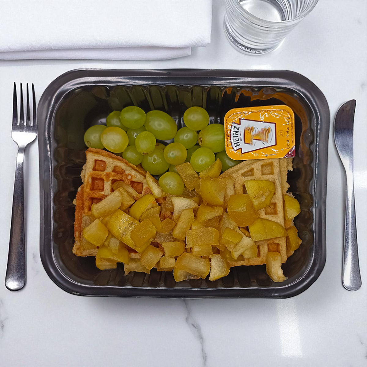 Waffles de Avena y Canela