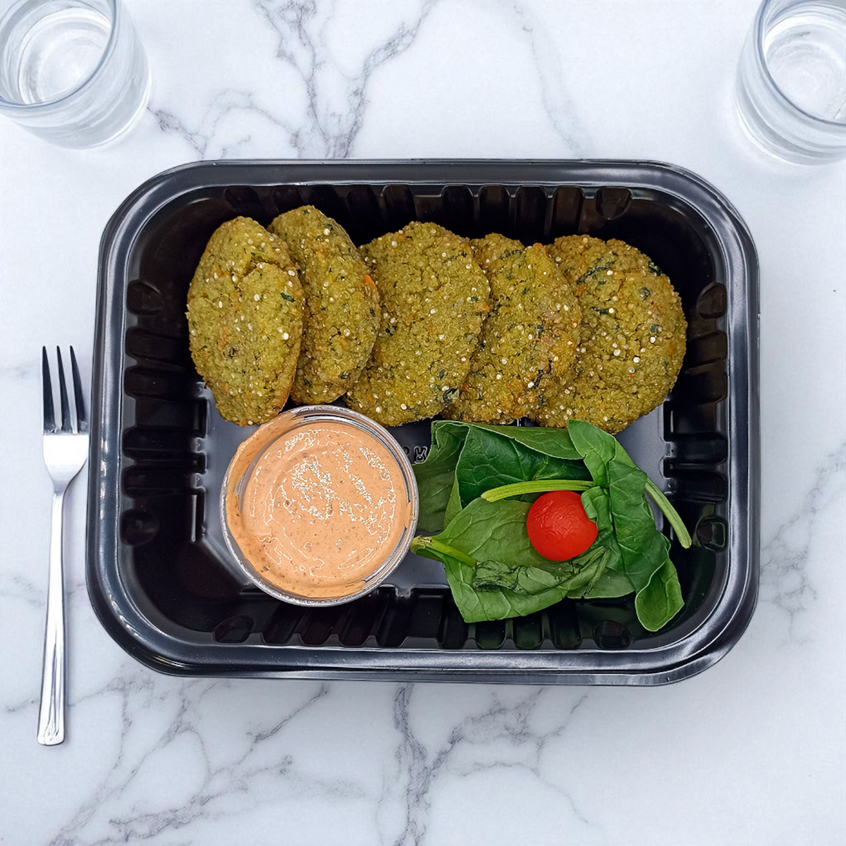 Croquetas de Quinoa y Espinaca