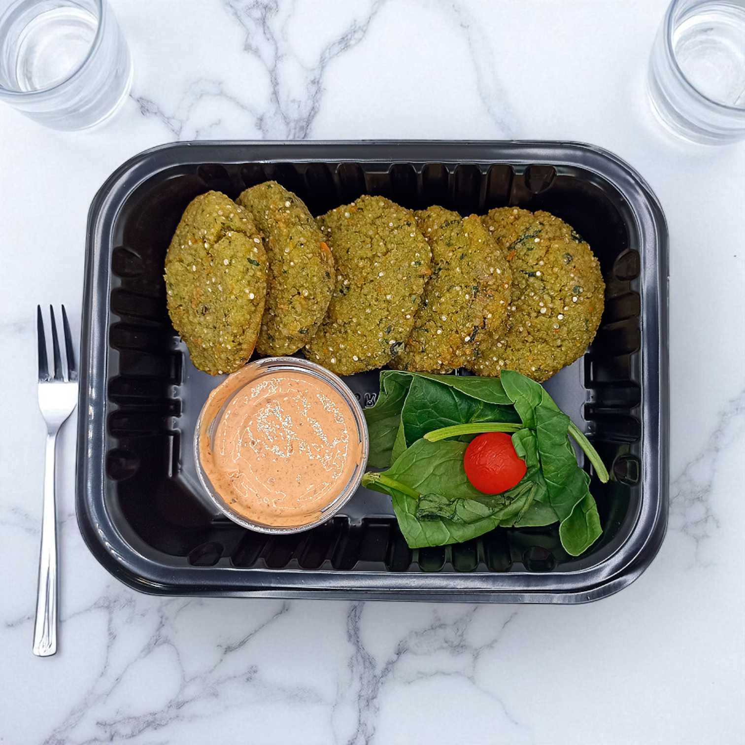 Croquetas de Quinoa y Espinaca