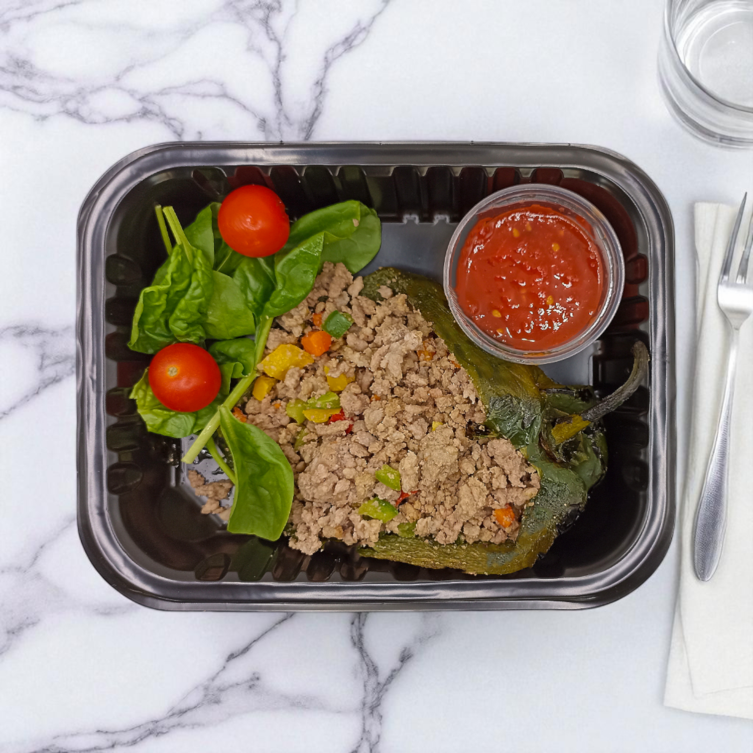 Chile Relleno de Res