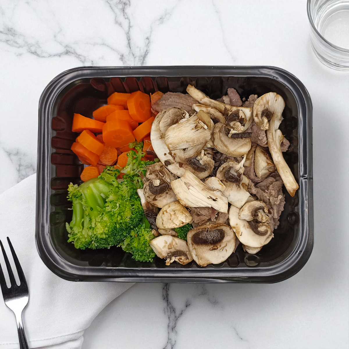 Fajitas de Res y Vegetales