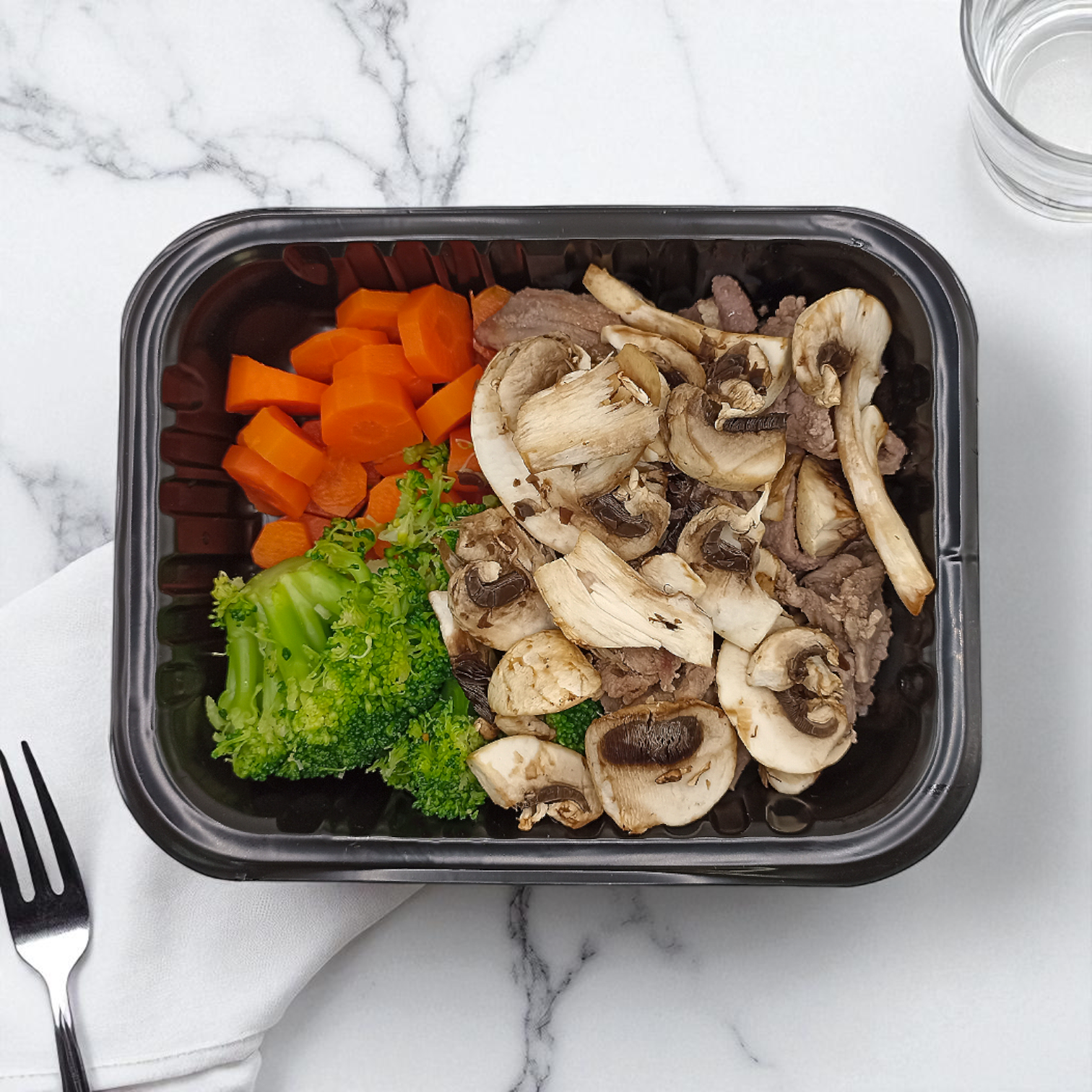Fajitas de Res y Vegetales