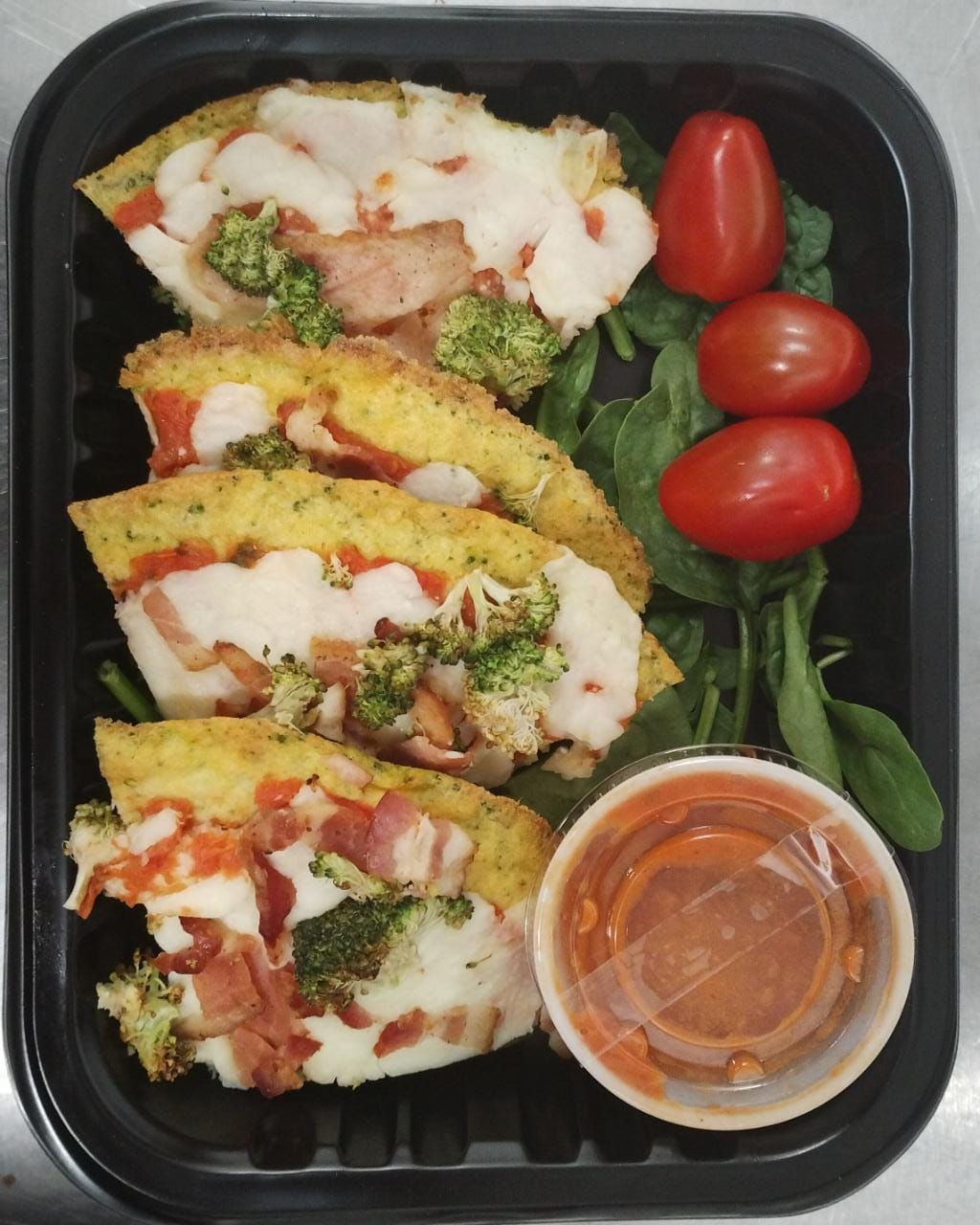 Pizza Keto de Brócoli