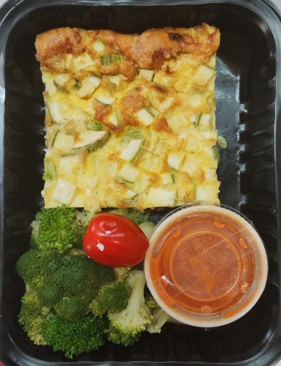 Pastel salado de calabacita